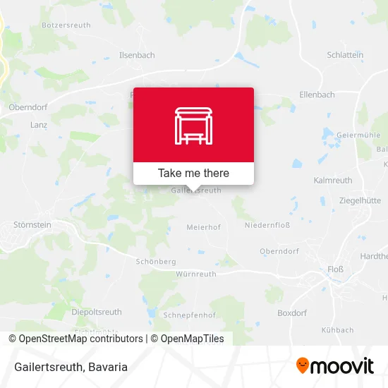 Gailertsreuth map