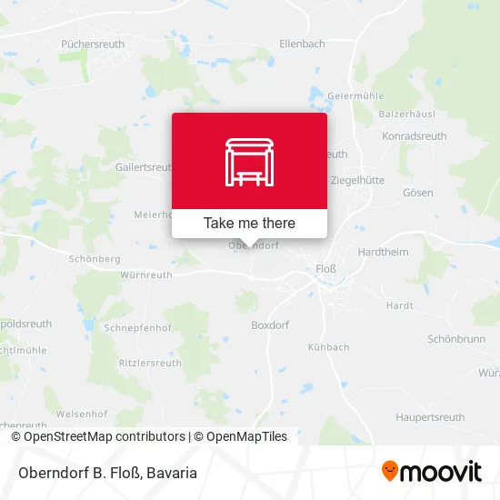 Карта Oberndorf B. Floß