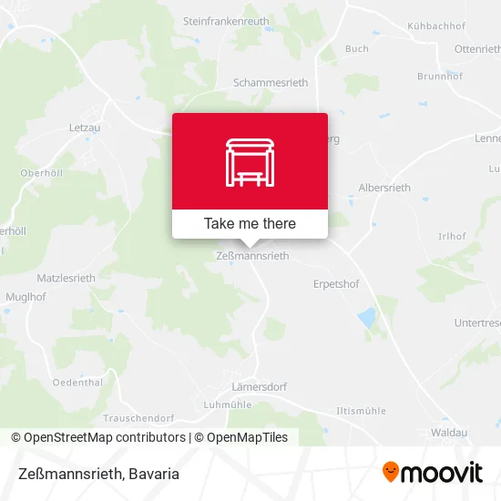 Карта Zeßmannsrieth