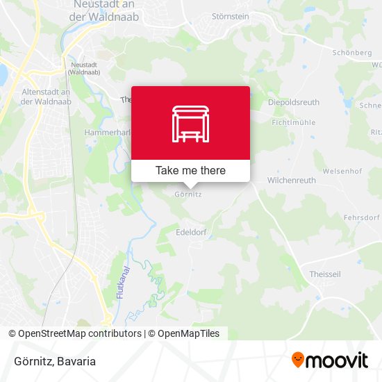 Карта Görnitz