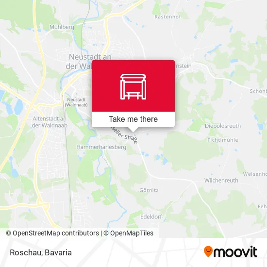 Карта Roschau