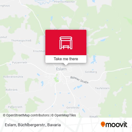 Eslarn, Büchlbergerstr. map