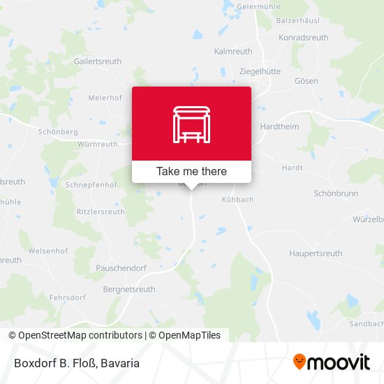 Карта Boxdorf B. Floß