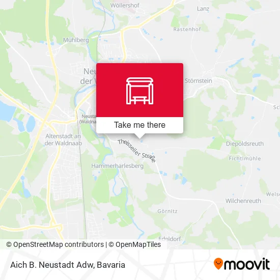 Карта Aich B. Neustadt Adw