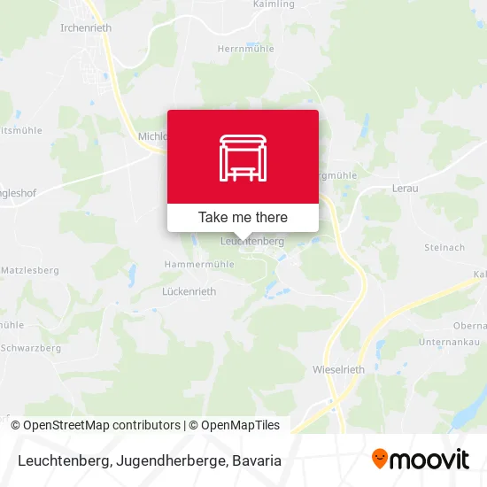 Карта Leuchtenberg, Jugendherberge