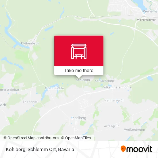 Карта Kohlberg, Schlemm Ort