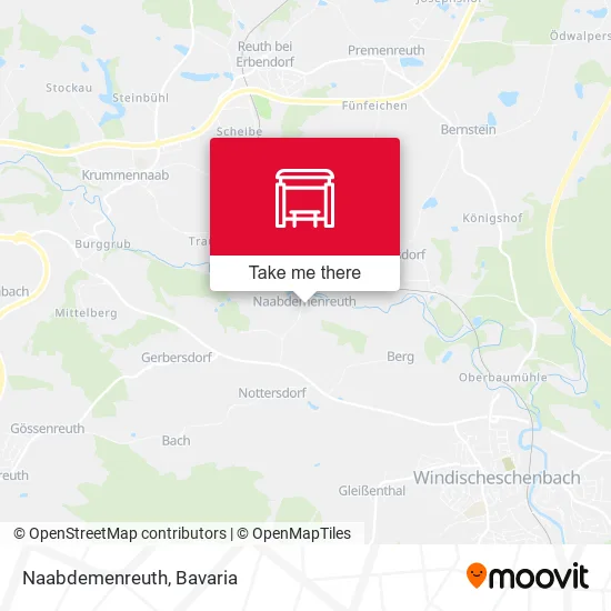 Карта Naabdemenreuth