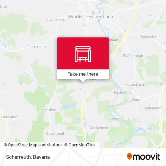 Карта Scherreuth