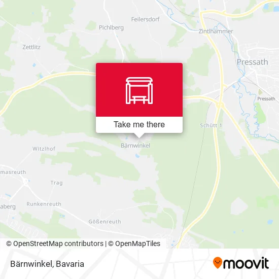 Карта Bärnwinkel