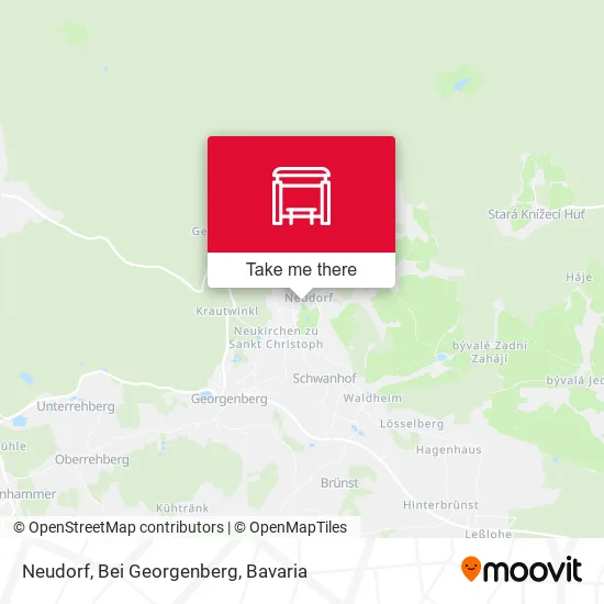 Карта Neudorf, Bei Georgenberg