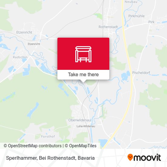 Sperlhammer, Bei Rothenstadt map