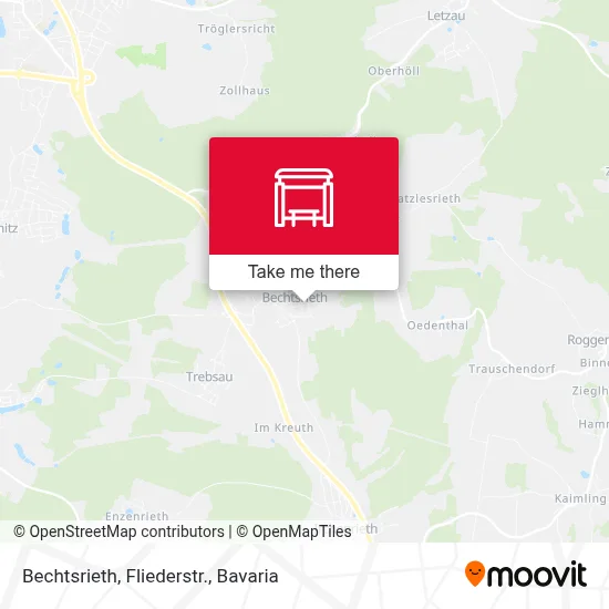 Bechtsrieth, Fliederstr. map