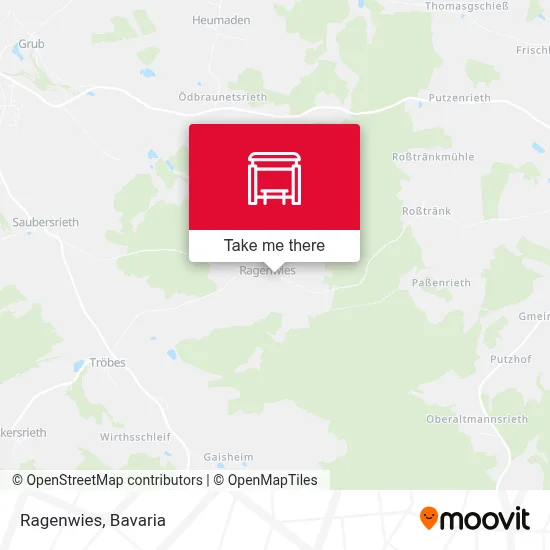 Ragenwies map