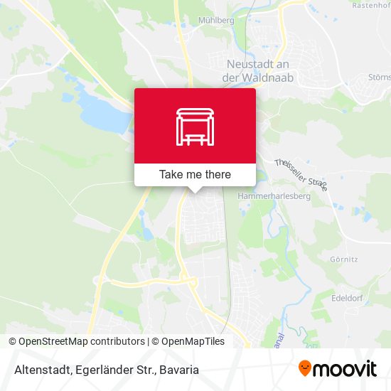 Карта Altenstadt, Egerländer Str.