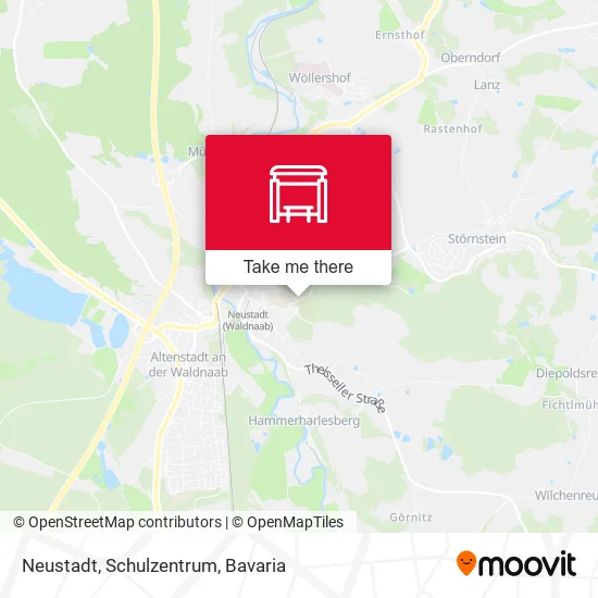 Карта Neustadt, Schulzentrum