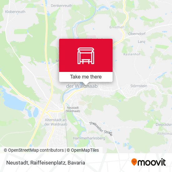 Neustadt, Raiffeisenplatz map