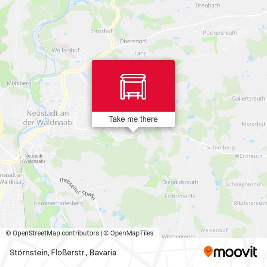 Störnstein, Floßerstr. map