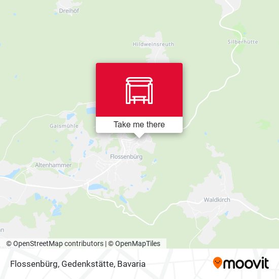 Flossenbürg, Gedenkstätte map