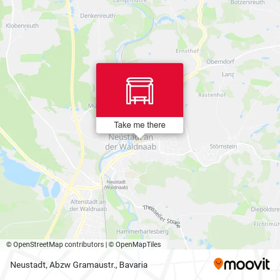 Карта Neustadt, Abzw Gramaustr.