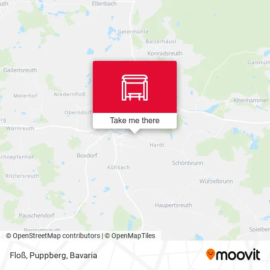Карта Floß, Puppberg