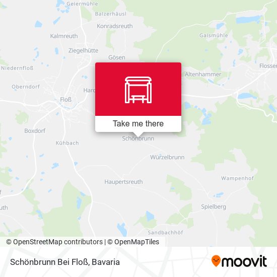 Schönbrunn Bei Floß map