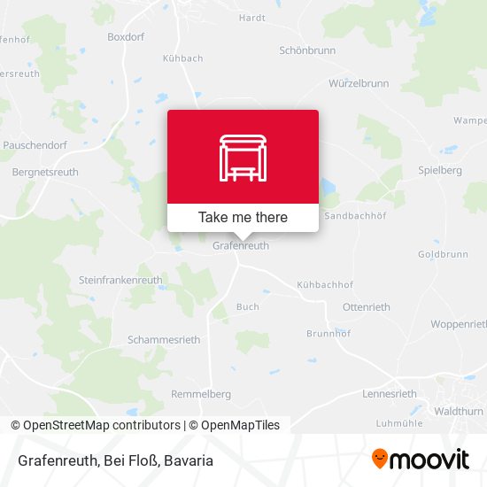 Карта Grafenreuth, Bei Floß