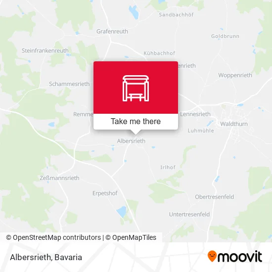 Карта Albersrieth
