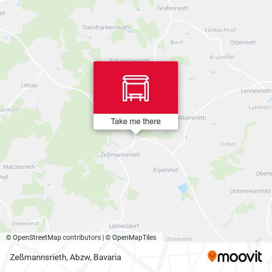 Zeßmannsrieth, Abzw map