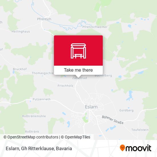 Eslarn, Gh Ritterklause map