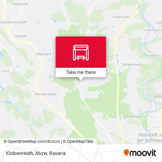 Карта Klobenreuth, Abzw