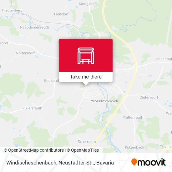 Windischeschenbach, Neustädter Str. map