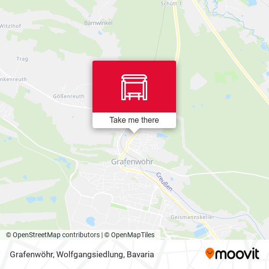 Grafenwöhr, Wolfgangsiedlung map