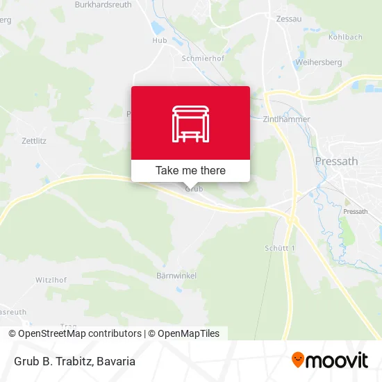Карта Grub B. Trabitz