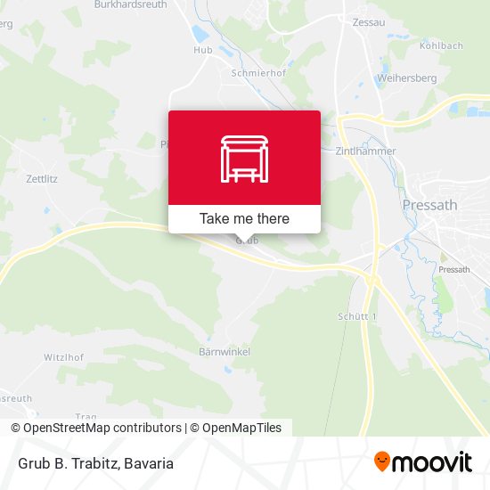 Карта Grub B. Trabitz