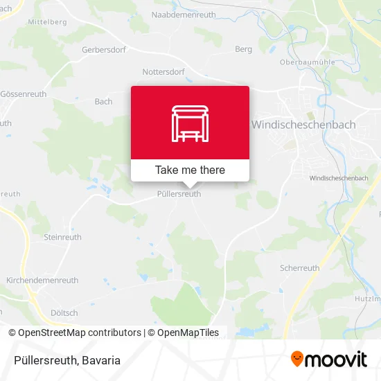 Карта Püllersreuth