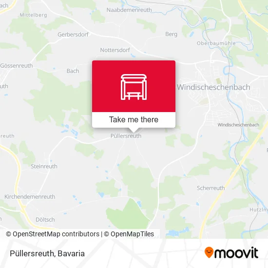 Карта Püllersreuth