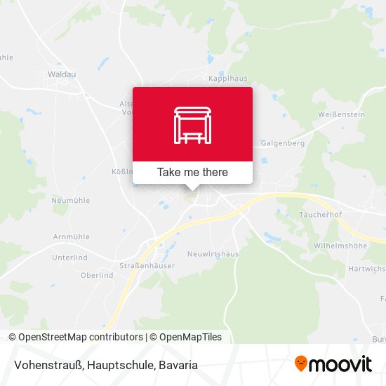 Vohenstrauß, Hauptschule map