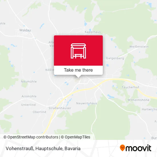 Карта Vohenstrauß, Hauptschule