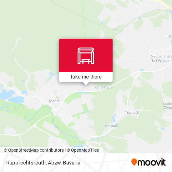 Карта Rupprechtsreuth, Abzw