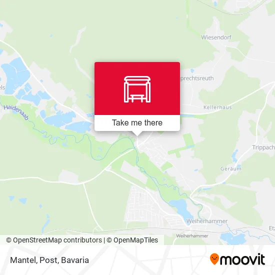 Карта Mantel, Post