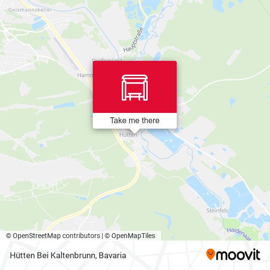 Hütten Bei Kaltenbrunn map