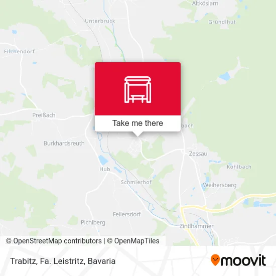 Карта Trabitz, Fa. Leistritz