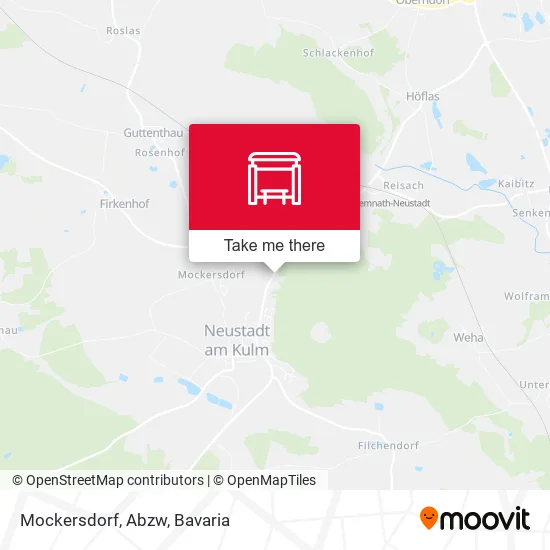 Карта Mockersdorf, Abzw