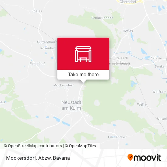Карта Mockersdorf, Abzw