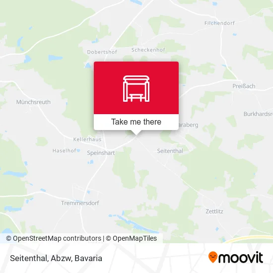 Карта Seitenthal, Abzw