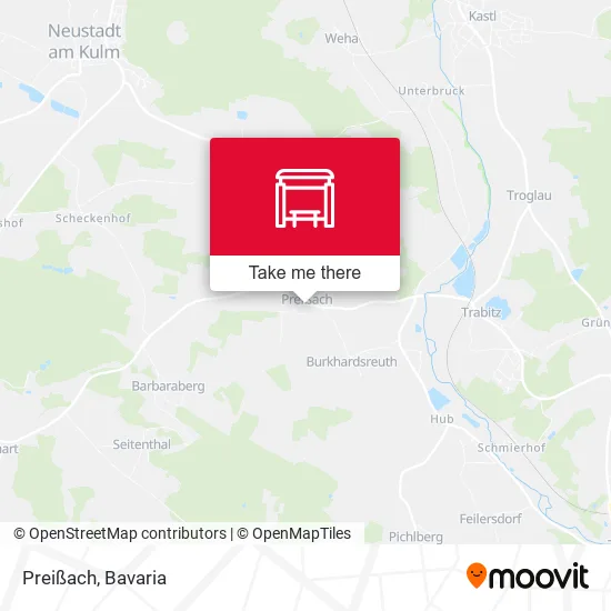 Карта Preißach