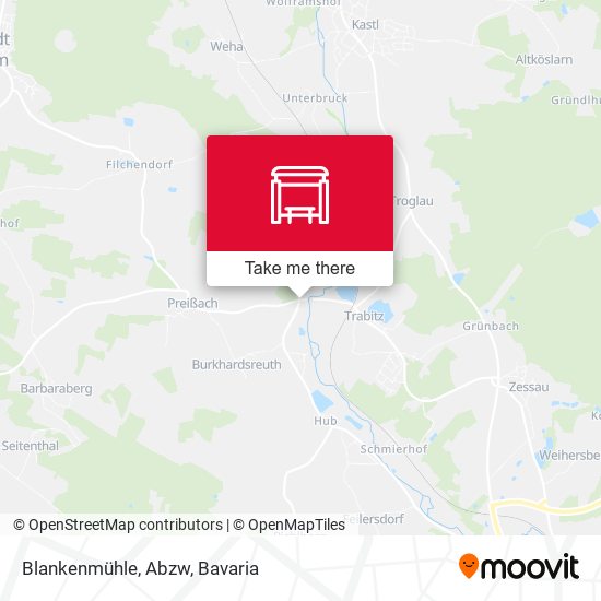 Blankenmühle, Abzw map