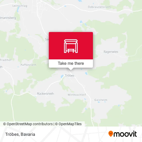 Карта Tröbes