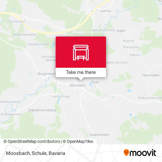 Карта Moosbach, Schule