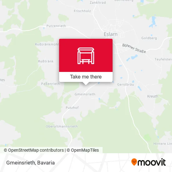Карта Gmeinsrieth